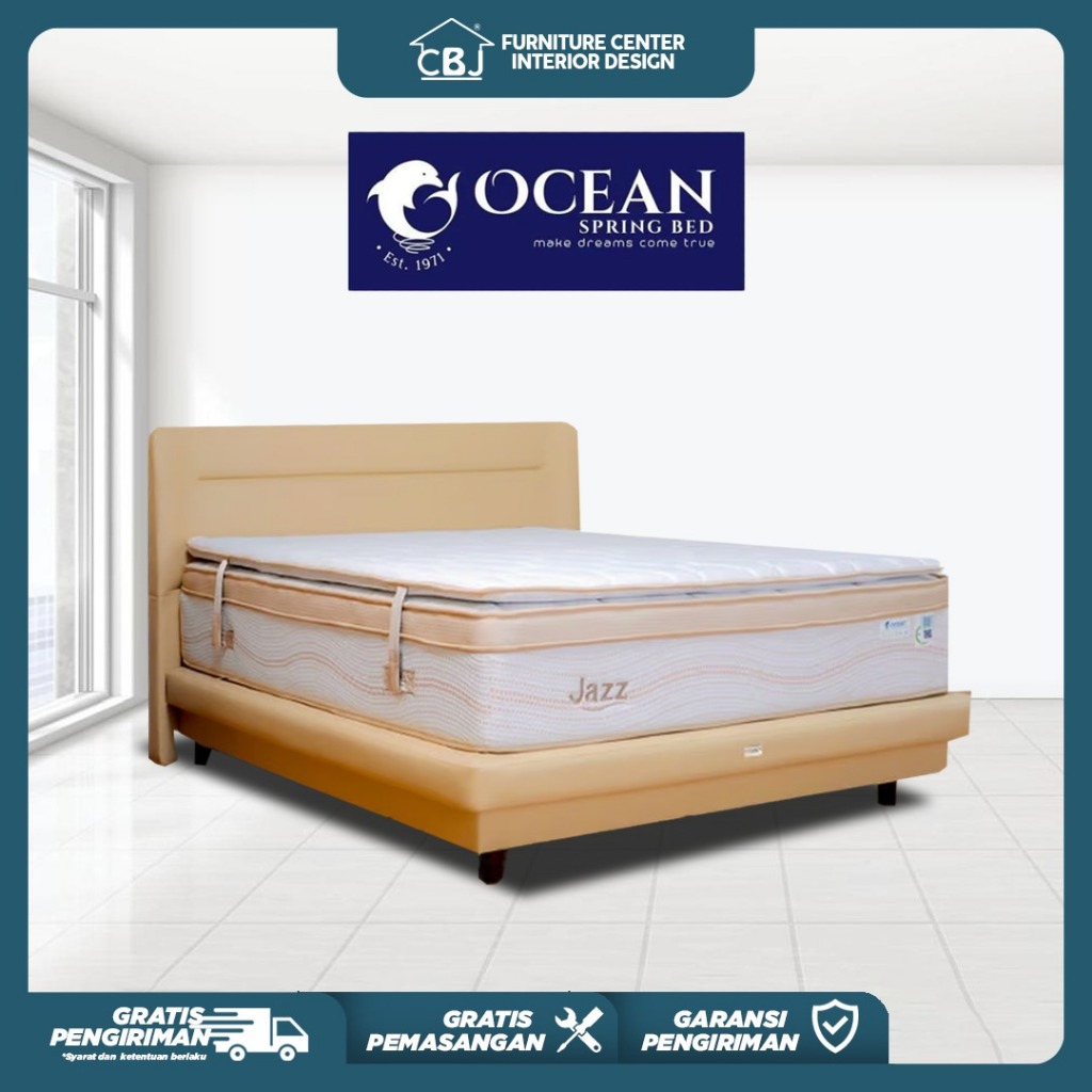 Ocean Kasur Spring Bed Jazz Full Set