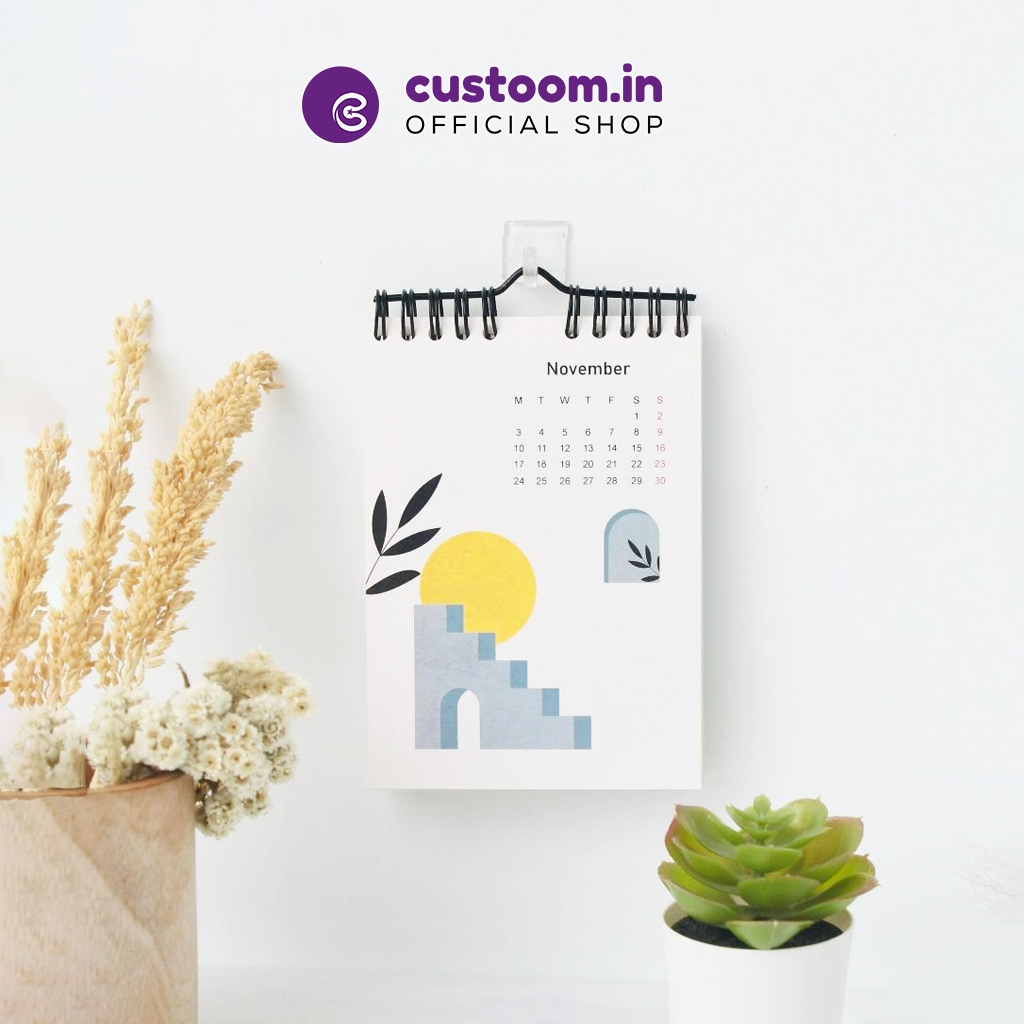 

Kalender 2025 Estetik #Model Gantung (Ukuran A6 14,8x10,5 cm) - Dekorasi Kalender 2025 | Custoom.in