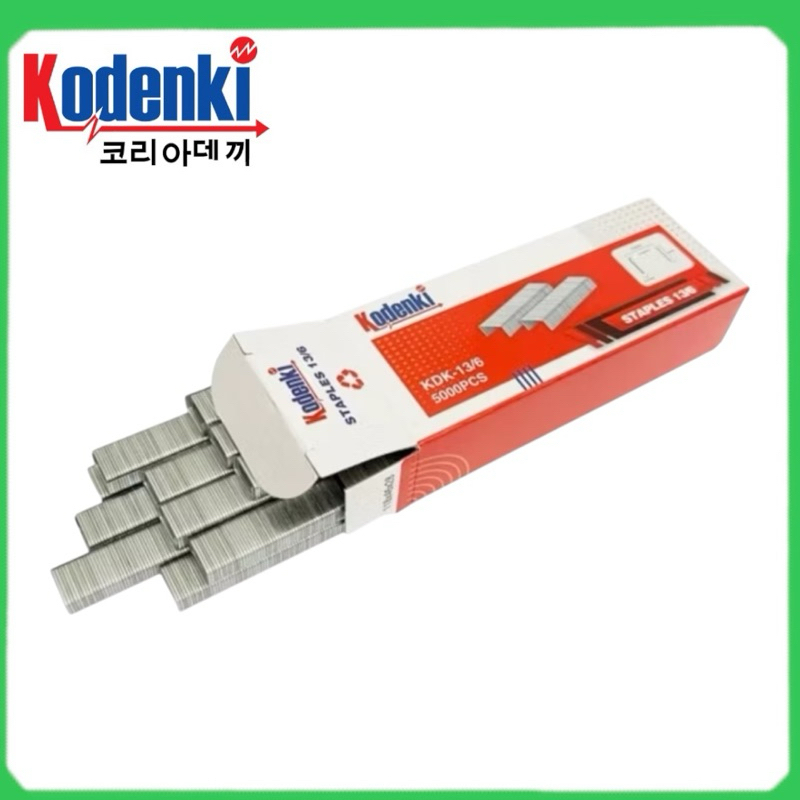 

Kodenki Isi staples 13/6 6mm Isi Steples tembak