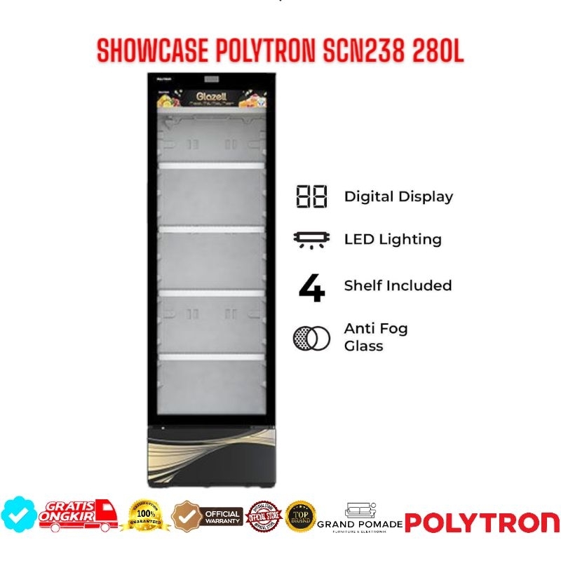 SHOWCASE POLYTRON SCN238 280L