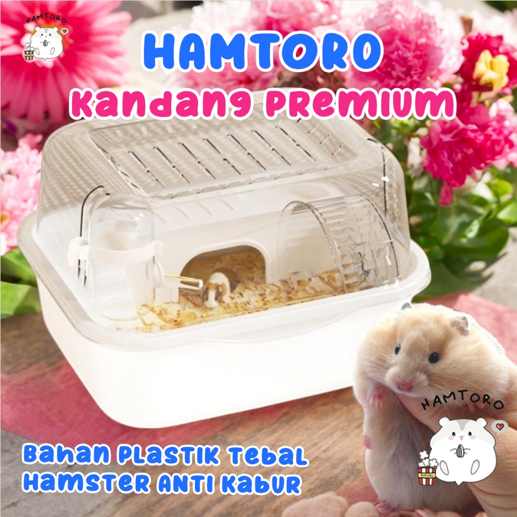 Sellyliavitaliavita Hamtoro / Kandang Hamster Besar / Rumah Hamster / Kincir Hamster / Kandang