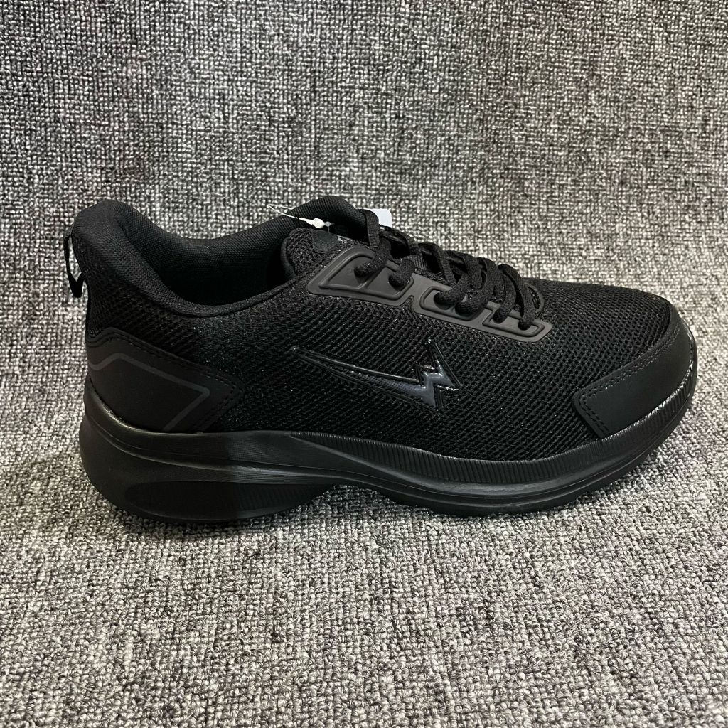 Sepatu Sneakers Pria EAGLE VERONA Hitam Lowcut Tali Kasual Original