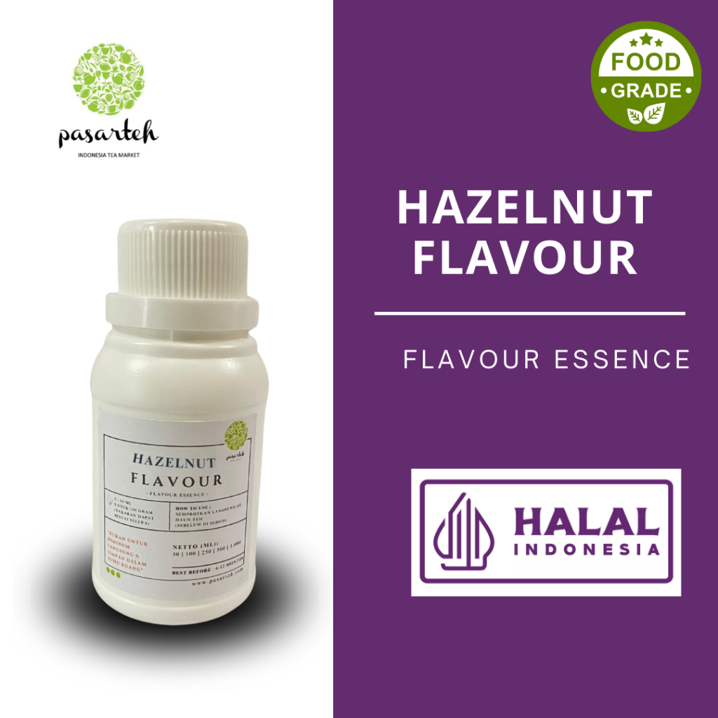 

[ pasarteh ] Hazelnut Praline Flavour | Hazelnut Flavour Essence | Perisa Hazelnut