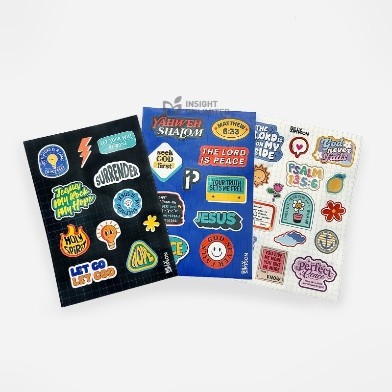

Stiker Waterproof Vinyl Bible Verse Stickers Billy Simpson