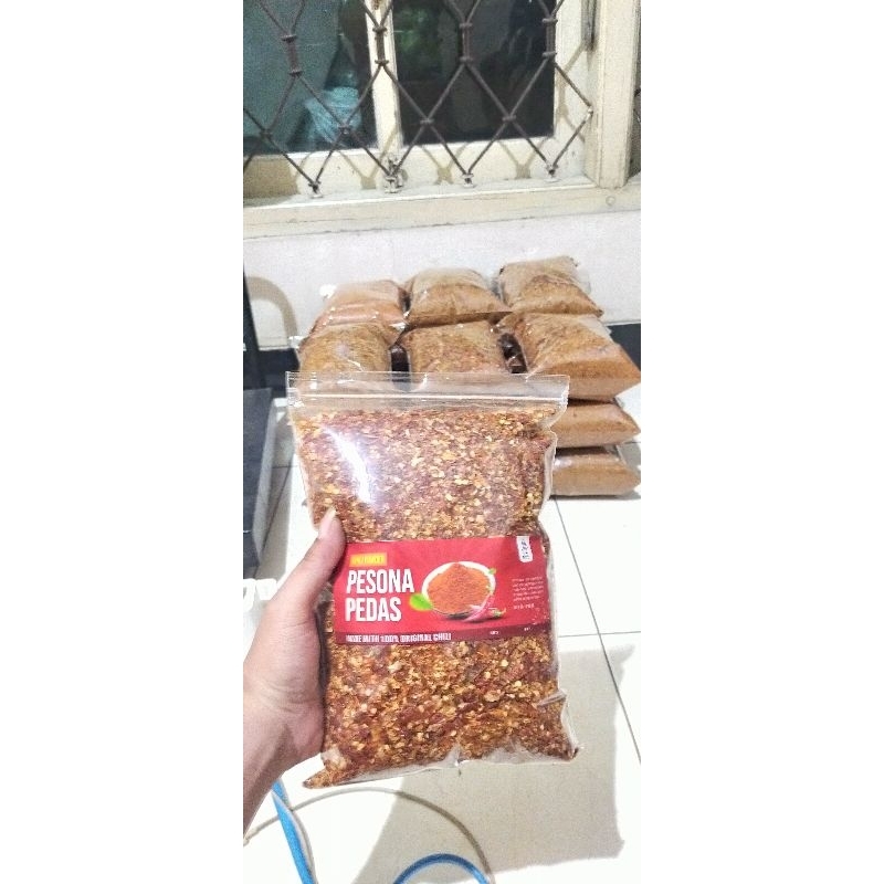 

Cabe Bubuk Rawit Kasar 100% Alami netto 500gr (HALAL)
