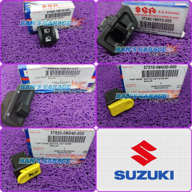 SGP TOMBOL SAKLAR SET SUZUKI SPIN 125 NEX KARBU SKYDRIVE PNP HONDA BEAT VARIO SUPRA X 125 FIT NEW HO