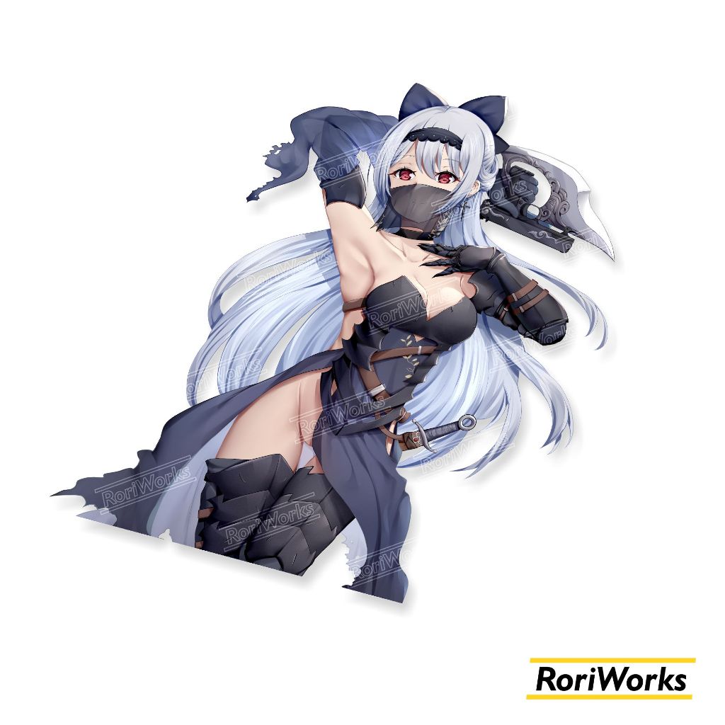 Stiker Kiss cut - Tokarev (Griffin's Dancer) | Girls' Frontline
