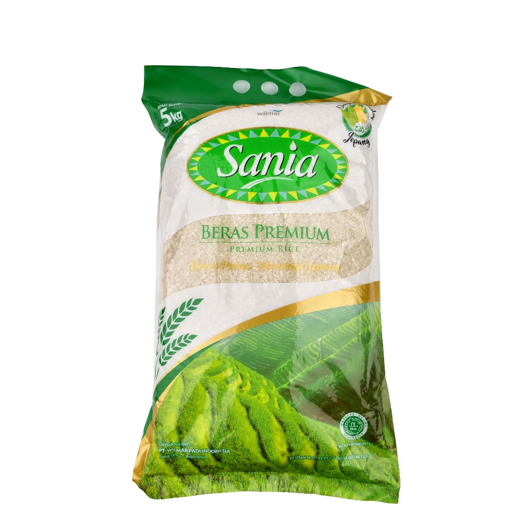 

Beras Sania Premium Kemasan 5 Kg