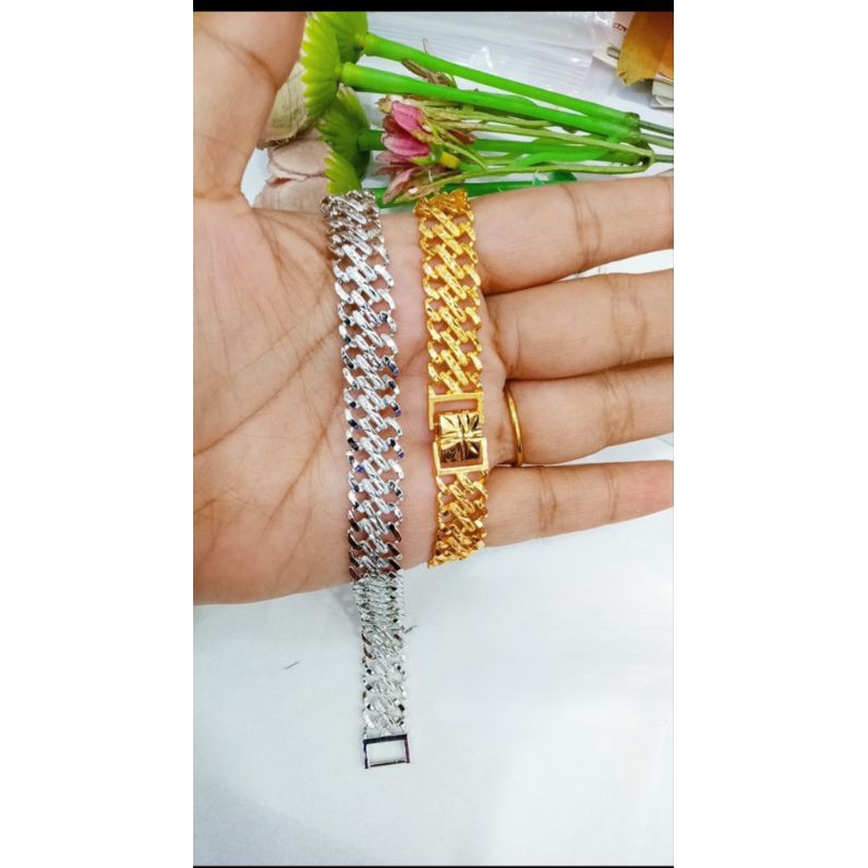 Gelang  lipan mirip emas asli