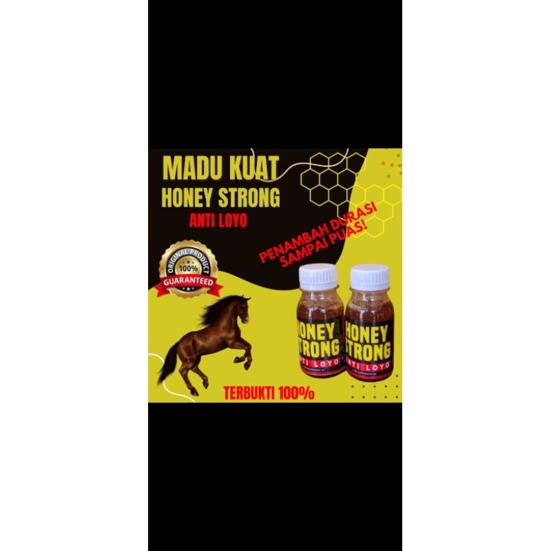 

[ASLI] Honey Strong Power Up 80ml - Madu Penguat Stamina