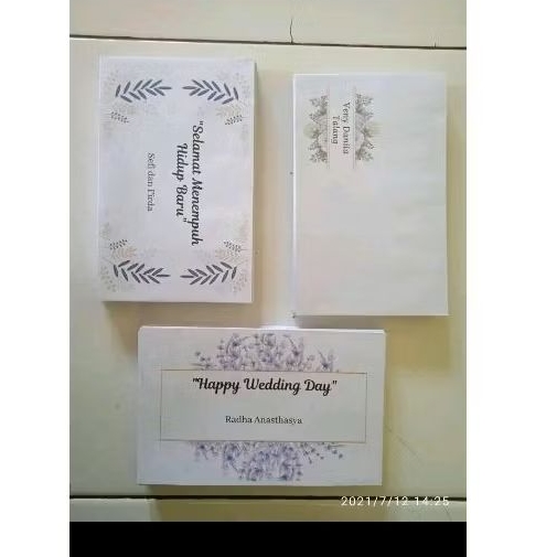 

Amplop Kondangan Buwuh Custom Nama