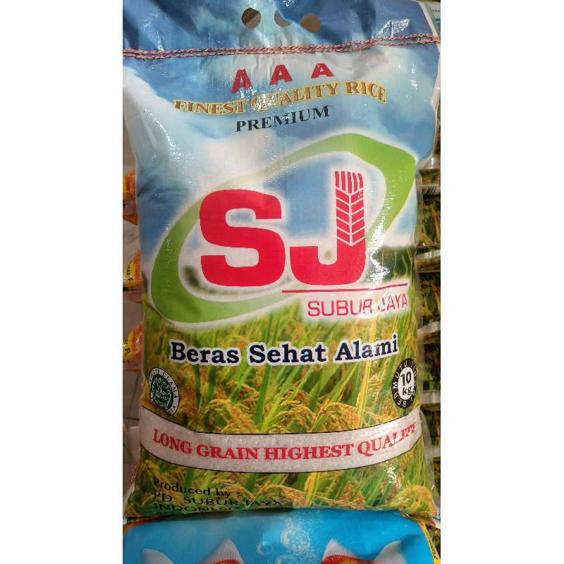 

Beras Premium SJ kemasan 10kg