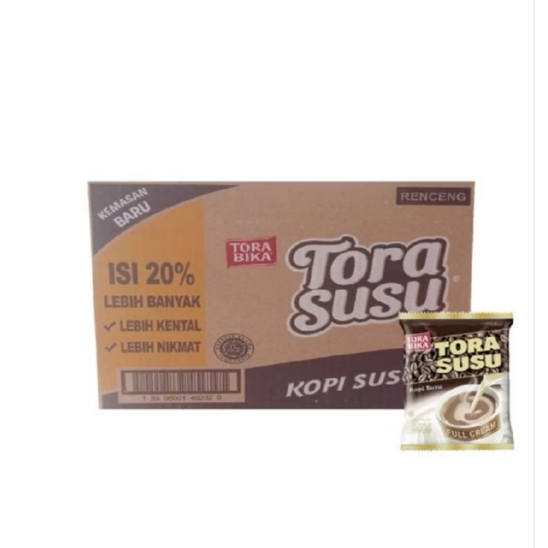 TORABIKA TORA SUSU RENCENG DUS (12X10X31g)