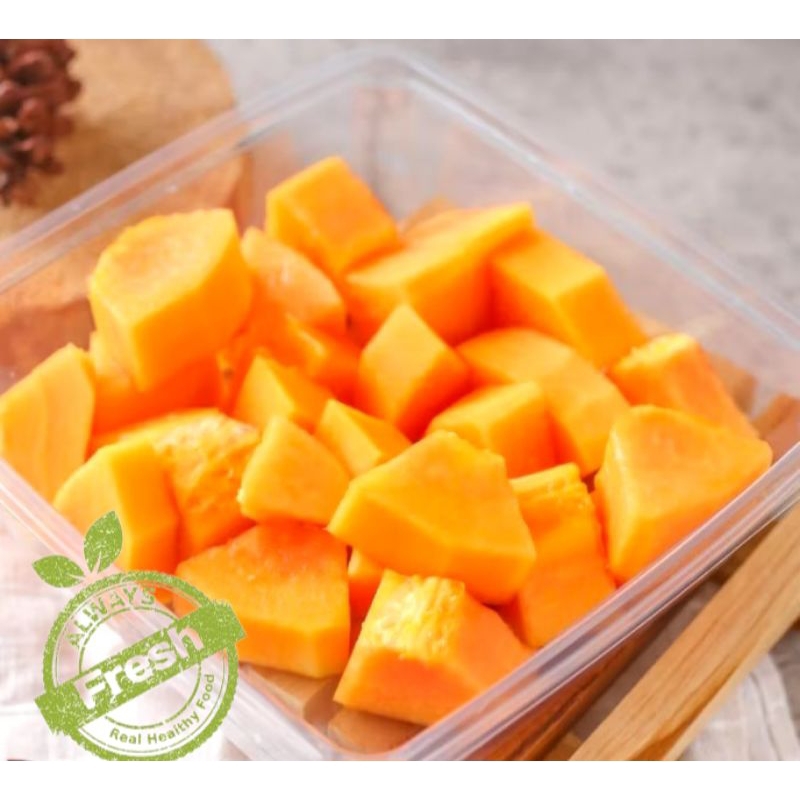 

Buah Pepaya Potong 500ml