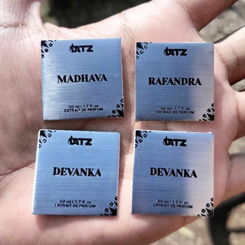 

label parfum kuningan dan stenlis
