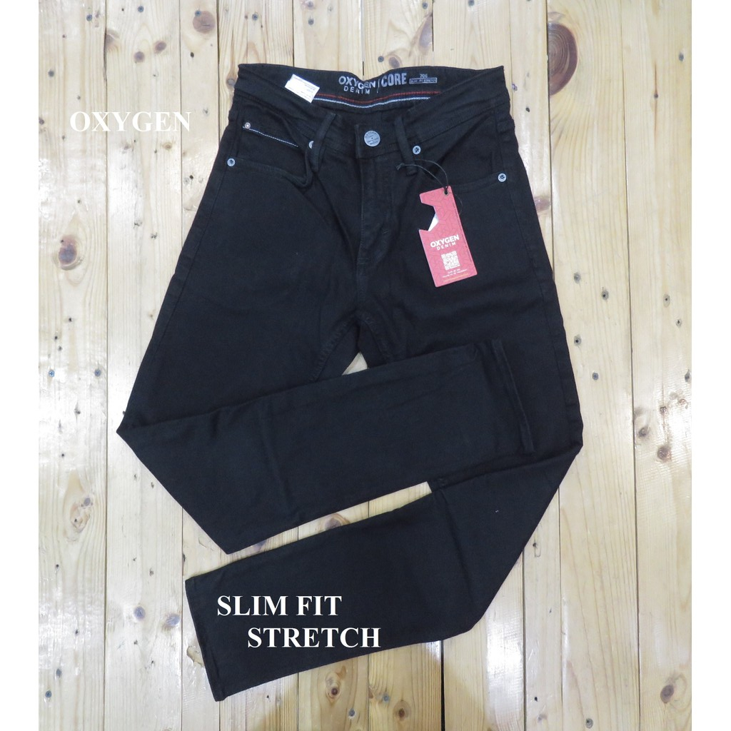 CELANA DENIM/JEANS PANJANG PRIA SLIM BRAND ORI MEREK OXYGEN ART : 706-0712 PRICE Rp.614.900