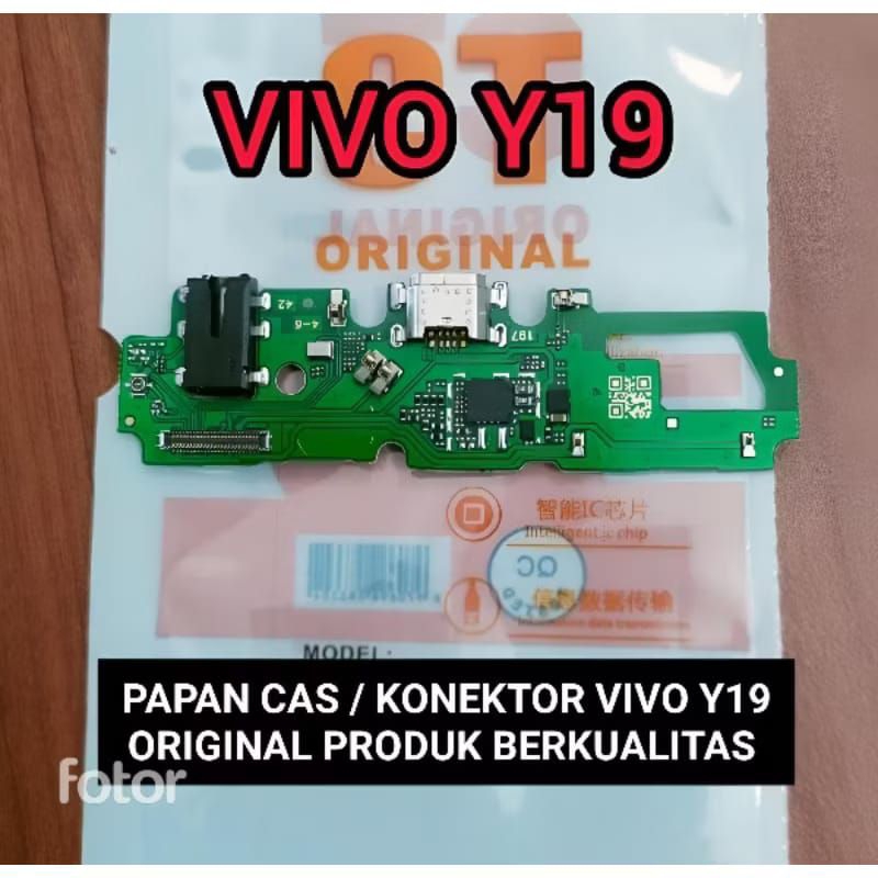PAPAN CAS / KONEKTOR CAS CHARGER VIVO Y19 ORIGINAL 100%