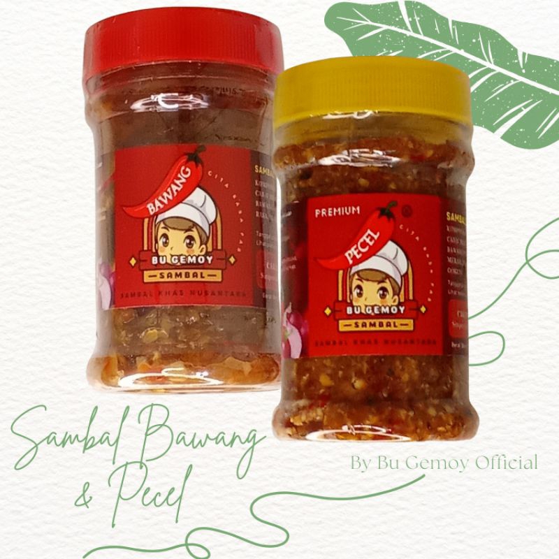

Sambal Premium Bu Gemoy Original 150 g (Bundling Bawang - Pecel)