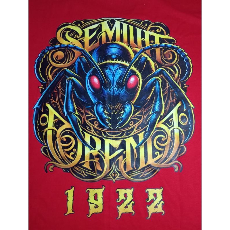 kaos SH Terate oblong pendek semut ireng