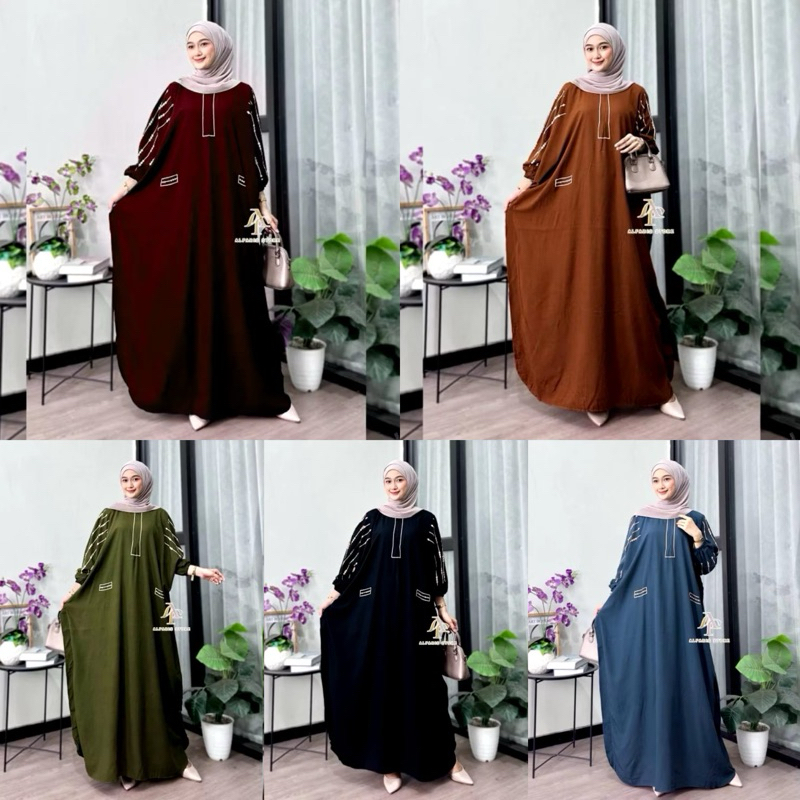 Kaftan Emirate Jumbo Murah Kaftan Super Jumbo Extra Jumbo Kaftan Syari Kaftan Muslimah Abaya Arab Ka