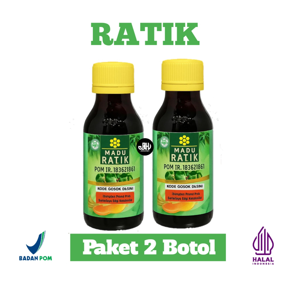 Madu Ratik Paket 2 Box Herbal Original Asli