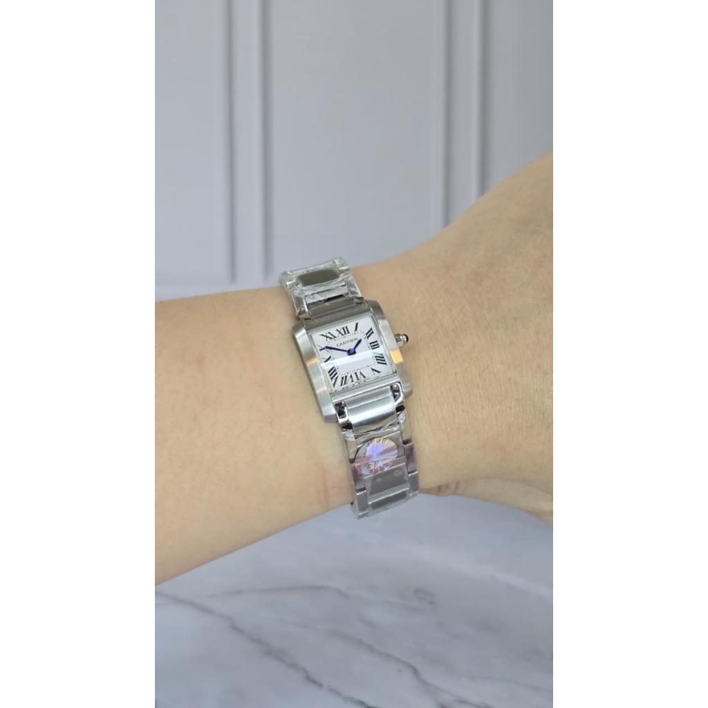 Jam tangan Cartier Tank Francaise Chain 25MM Quartz JPN