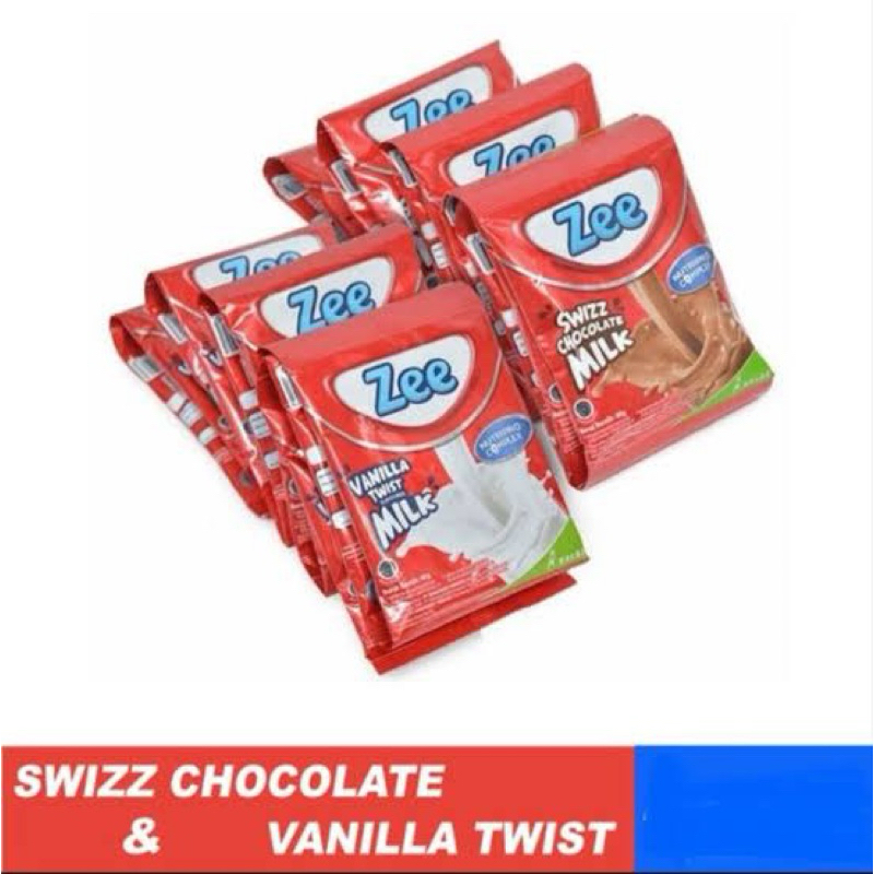 

Zee susu anak coklat / vanila renceng 38 gram isi 10Pcs