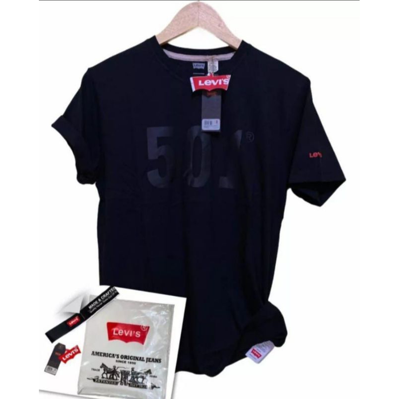 baju kaos pria 501 katun combed 24s terbaru