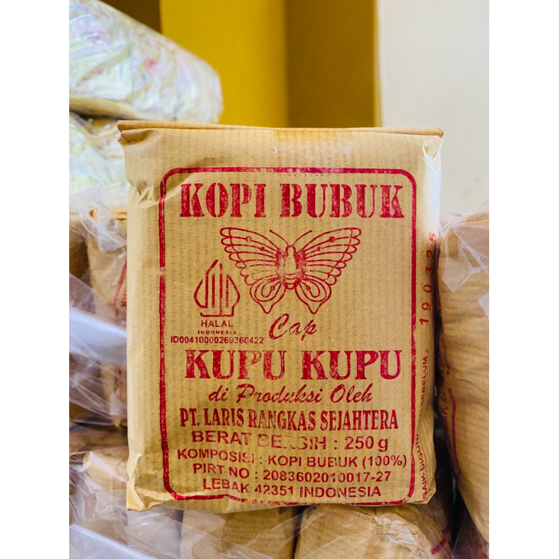 

Kopi Kupu-Kupu Rangkasbitung Khas Banten