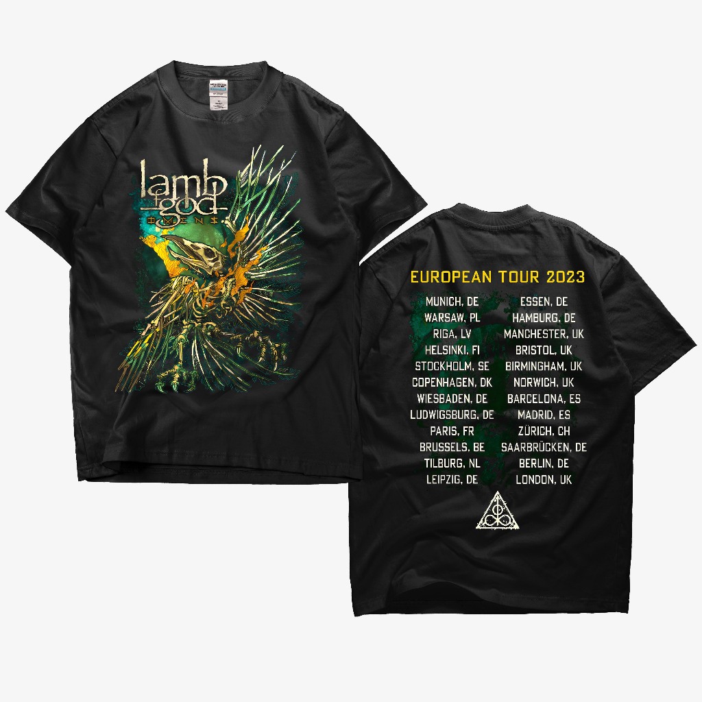Lamb of God - Omens Cover European Tour 2023 T-Shirt