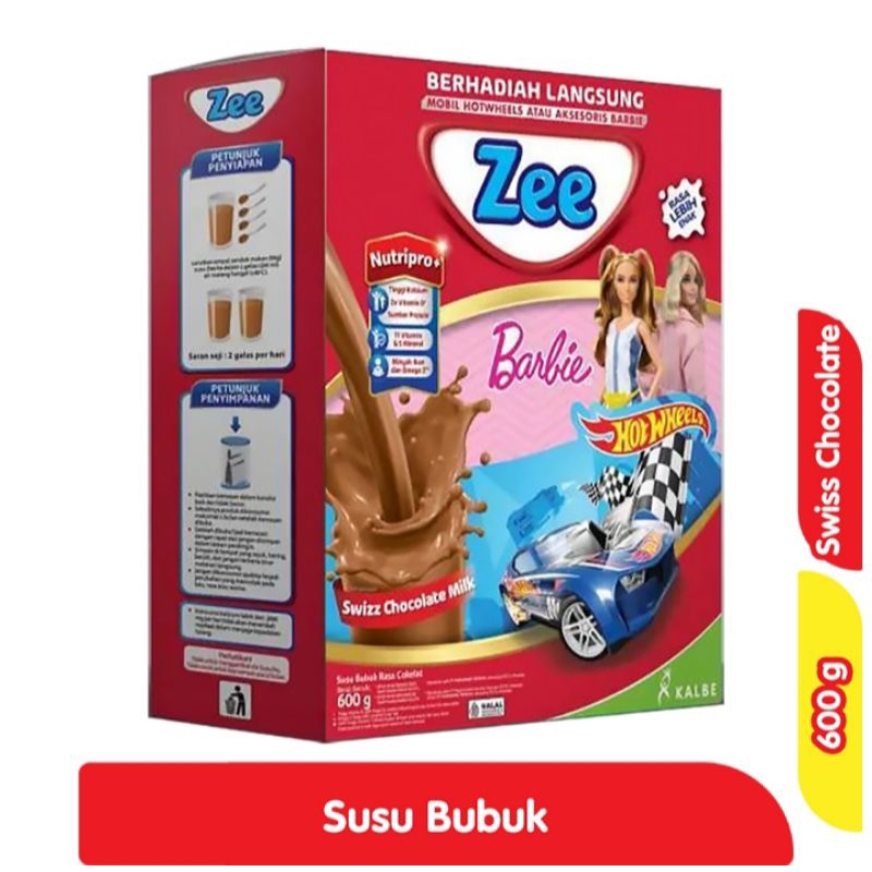 

Zee Nutripro Susu Bubuk Rasa Swizz Cokelat 600 g