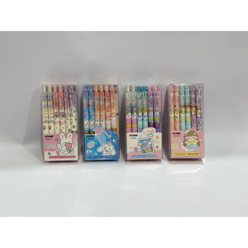 

PULPEN GEL KLIK PEN GEL KLIK FANCY STARK ST 2981 PERLUSIN