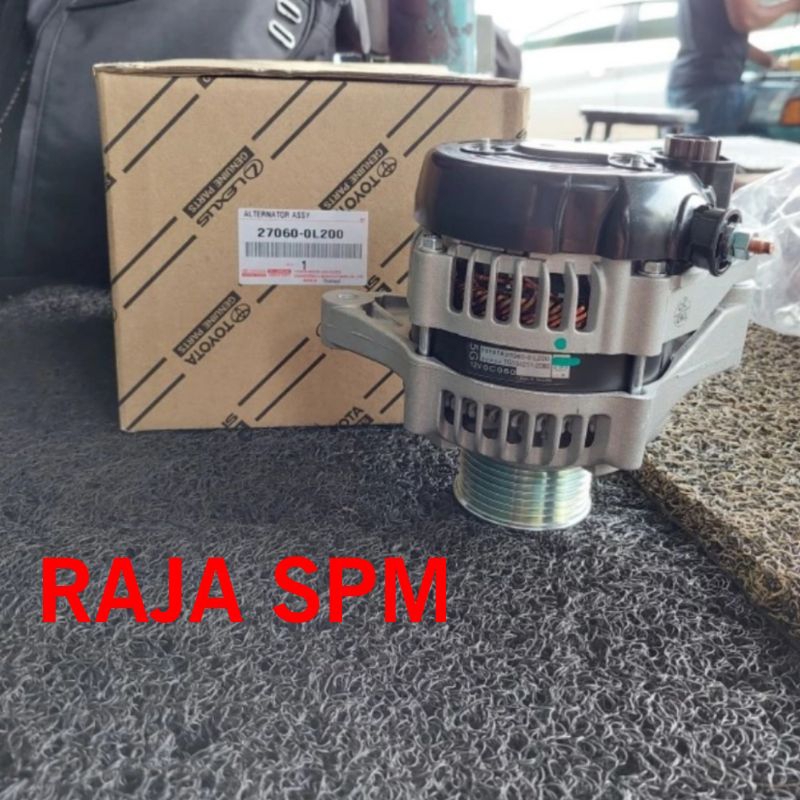 Alternator dinamo ampere fortuner hilux diesel 2016 up 27060-0L200