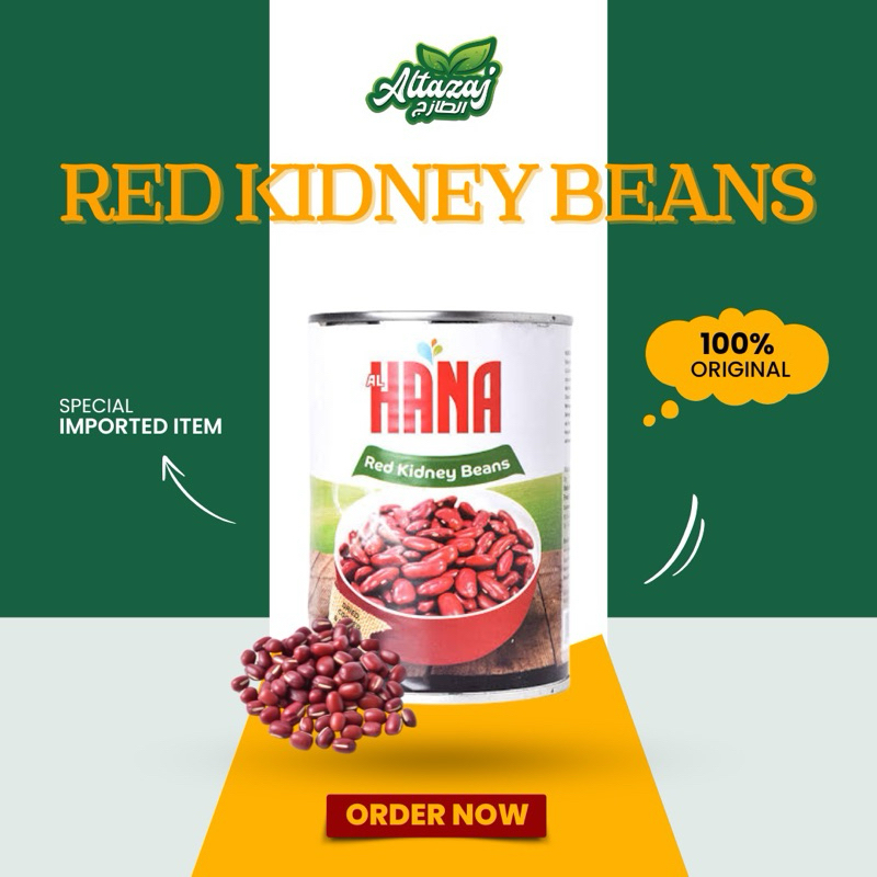 

HANA RED KIDNEY BEANS 400GR