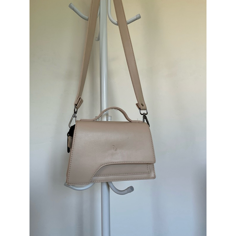 [Preloved] LEVAYA Livia Bag - Cream - Tas Wanita