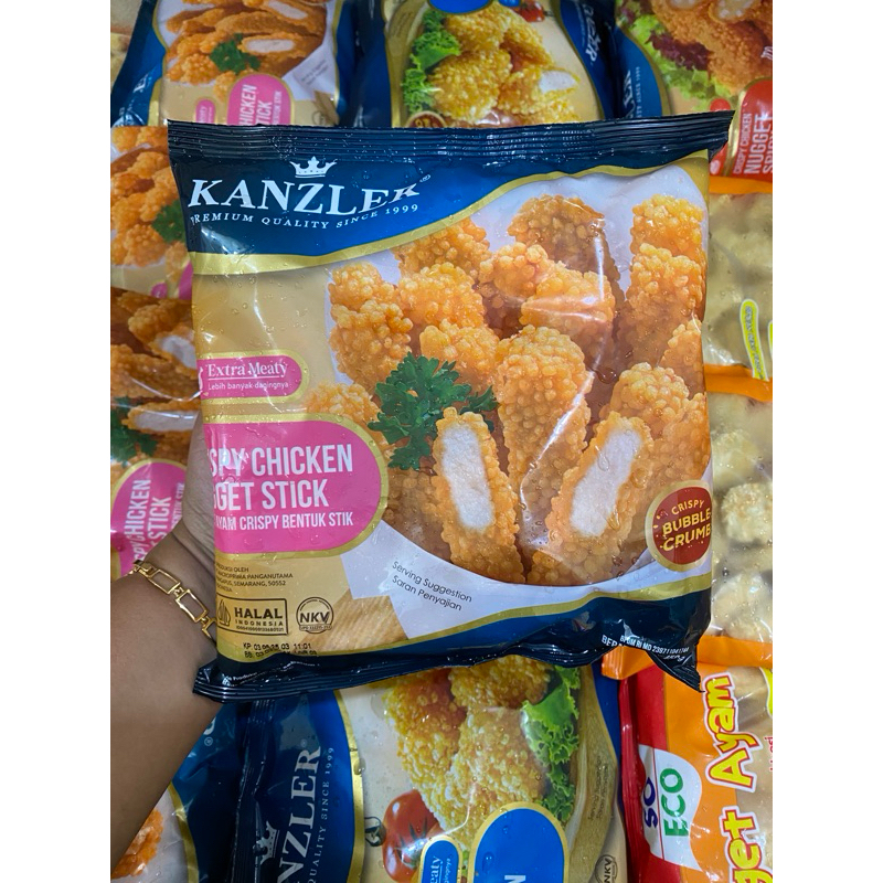 

Kanzler chicken nugget stick 450gr