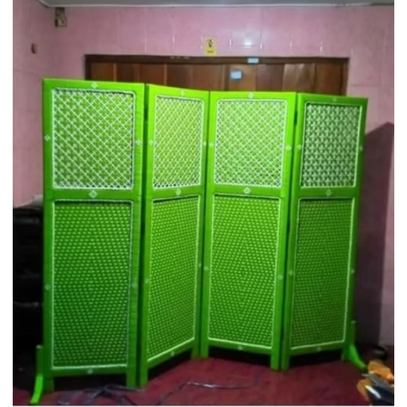 seketsel penyekat ruangan rotan sintetis