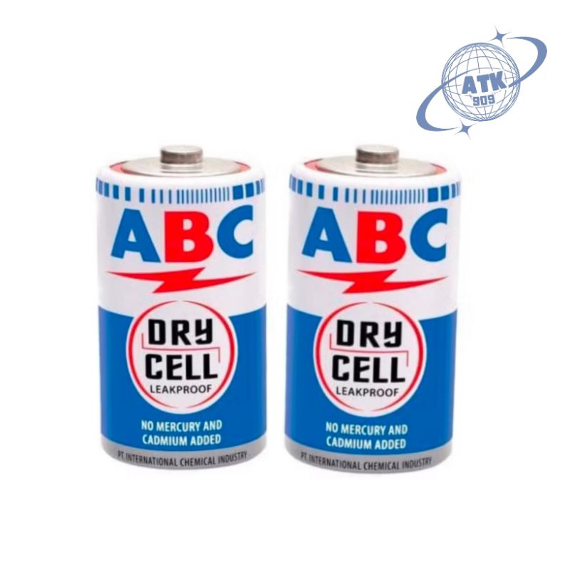 Battery Baterai Besar ABC Ukuran D R20S 2 Pcs