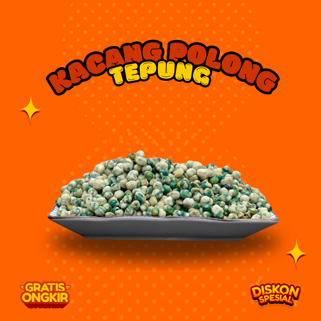 

Kacanag Polong Tepung Super 250gr - Polong Ijo Camilan yang Cocok Sambil Berkumpul dengan Keluarga