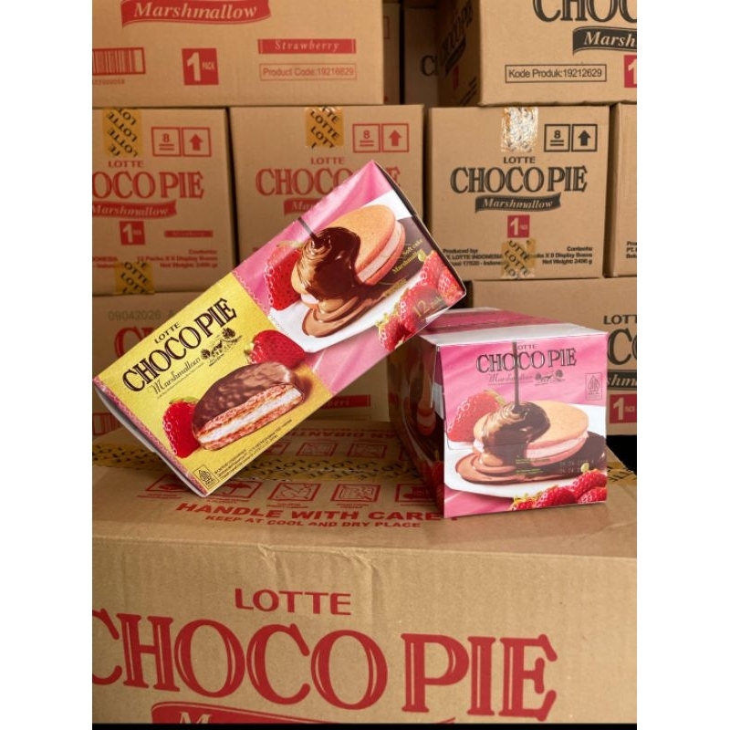 

LOTTE CHOCOPIE STRWBERY&ORIGINAL 12'SX26GR BOX