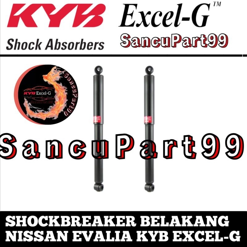 SHOCKBREAKER BELAKANG NISSAN EVALIA KYB ORIGINAL