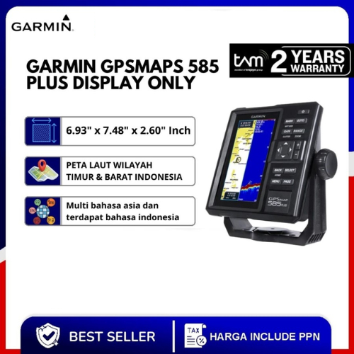 Garmin Gpsmap 585 Plus Display Unit Only With GPS Internal GPSMap Monitor Navigasi Kapal Garmin 585P