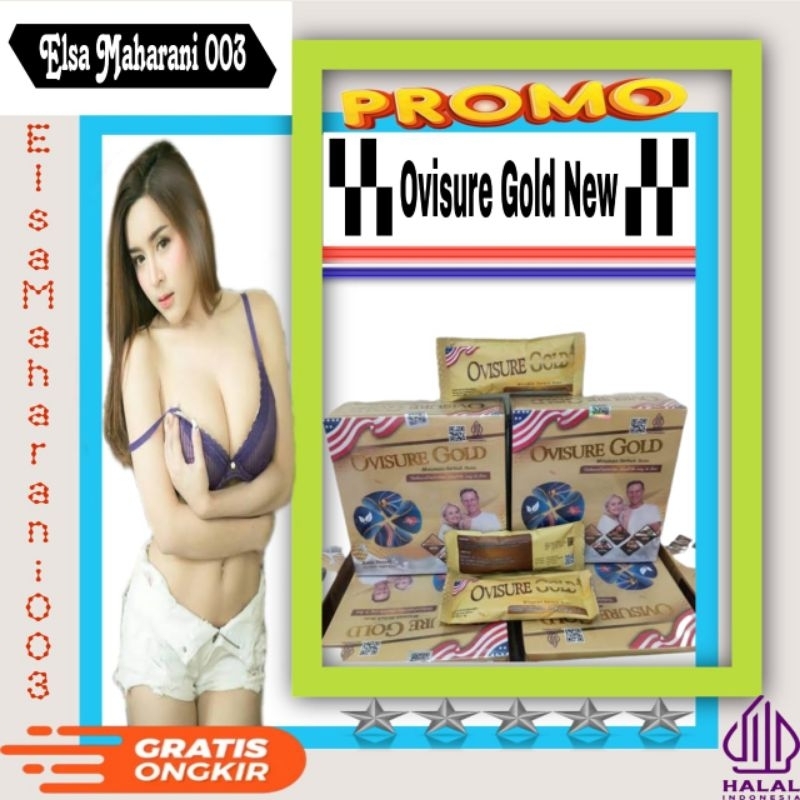 

1 BOX OVISURE GOLD ORIGINAL USA TERBARU SUSU UNTUK PENGOBATAN TULANG DAN SENDI