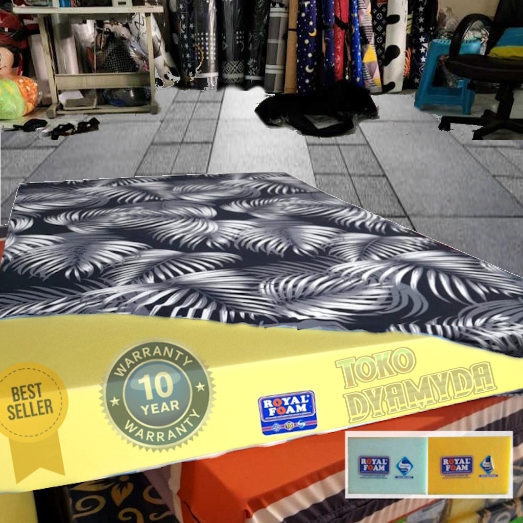 Kasur Busa Tebal hingga 30cm Royal foam Free Sprei Resleting