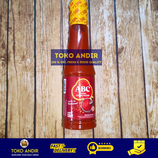 

Sambal ABC Extra Pedas Botol 130ml