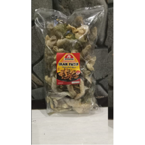 Keripik kulit ikan patin | Kerupuk kulit ikan patin Sudah Matang Halal