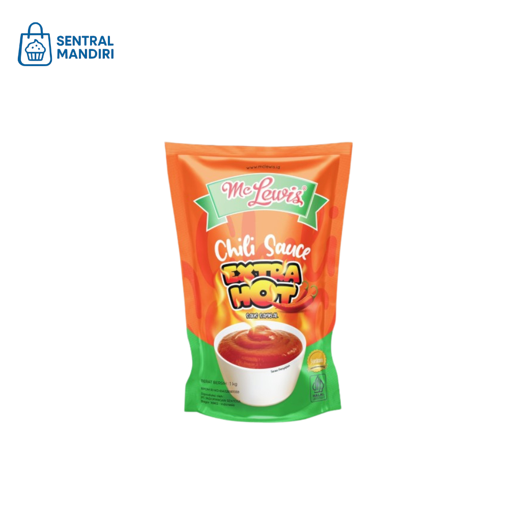 

Mc Lewis Extra Hot Chili Sauce 1 Kg, Original