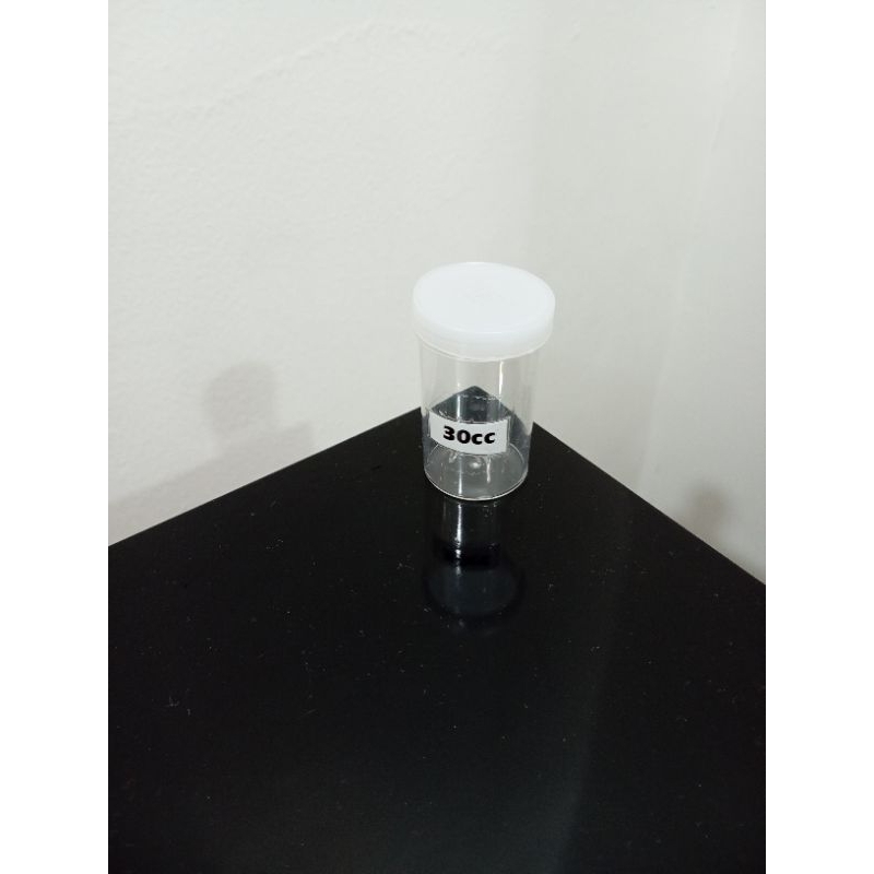Pot Urine 30cc - pot salep cream 30cc - pot plastik ukuran 30ml