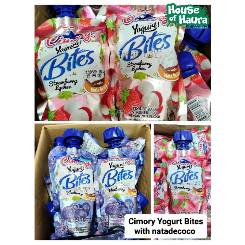 

Cimory yogurt Bites with natadecoco