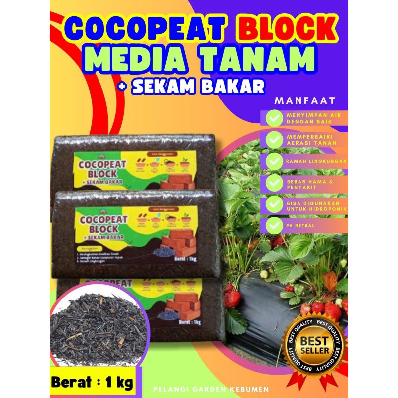 DIJAMIN ASLI ! Cocopeat Fellagro